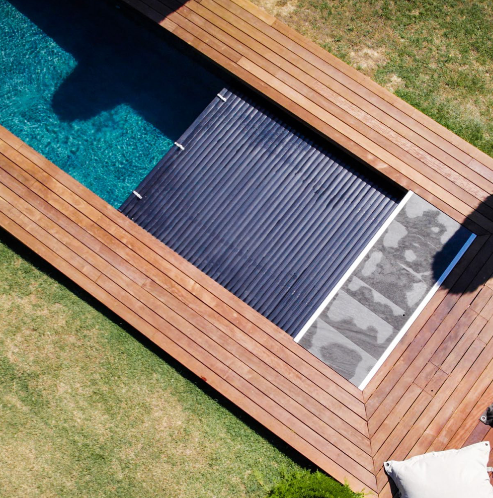 Couverture à lames piscine