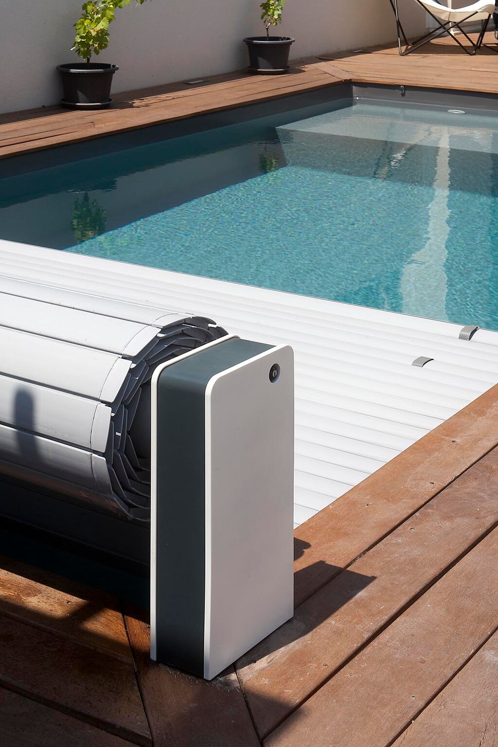 Enrouleur Sveltéa motorisé piscine
