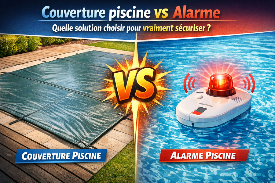 Couverture piscine vs alarme : quelle solution choisir pour vraiment sécuriser ?