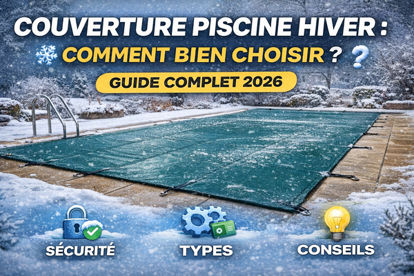 Couverture piscine hiver : comment bien choisir ? Guide complet 2026 — couverture piscine BLEUDOME