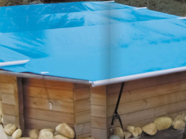 Couverture à barres Wood Securit Plus – Sécurité NF P90-308 spéciale plage bois