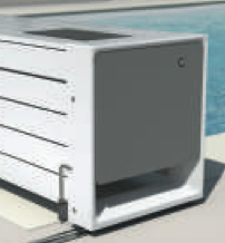 Le Banc version solaire mobile sur rails