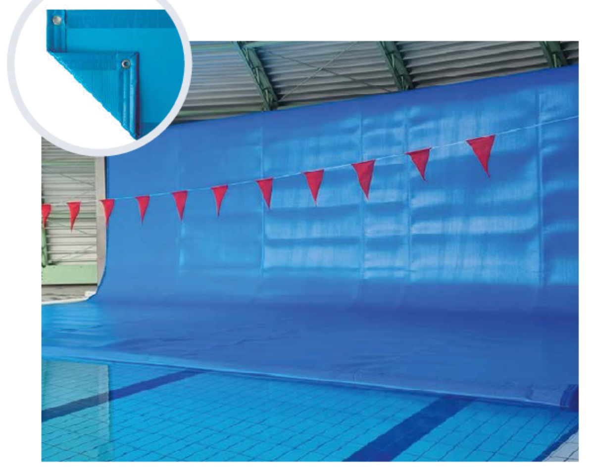 Couverture piscine en mousse isothermique 6mm — la plus efficace, piscines publiques spas
