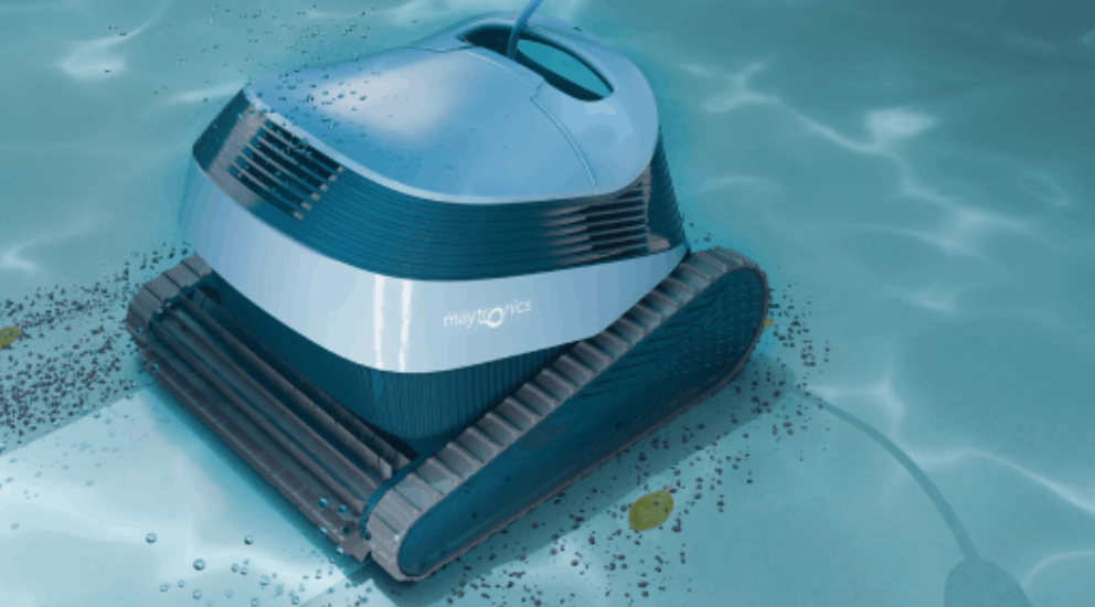 Robot piscine filaire Dolphin S Line en action