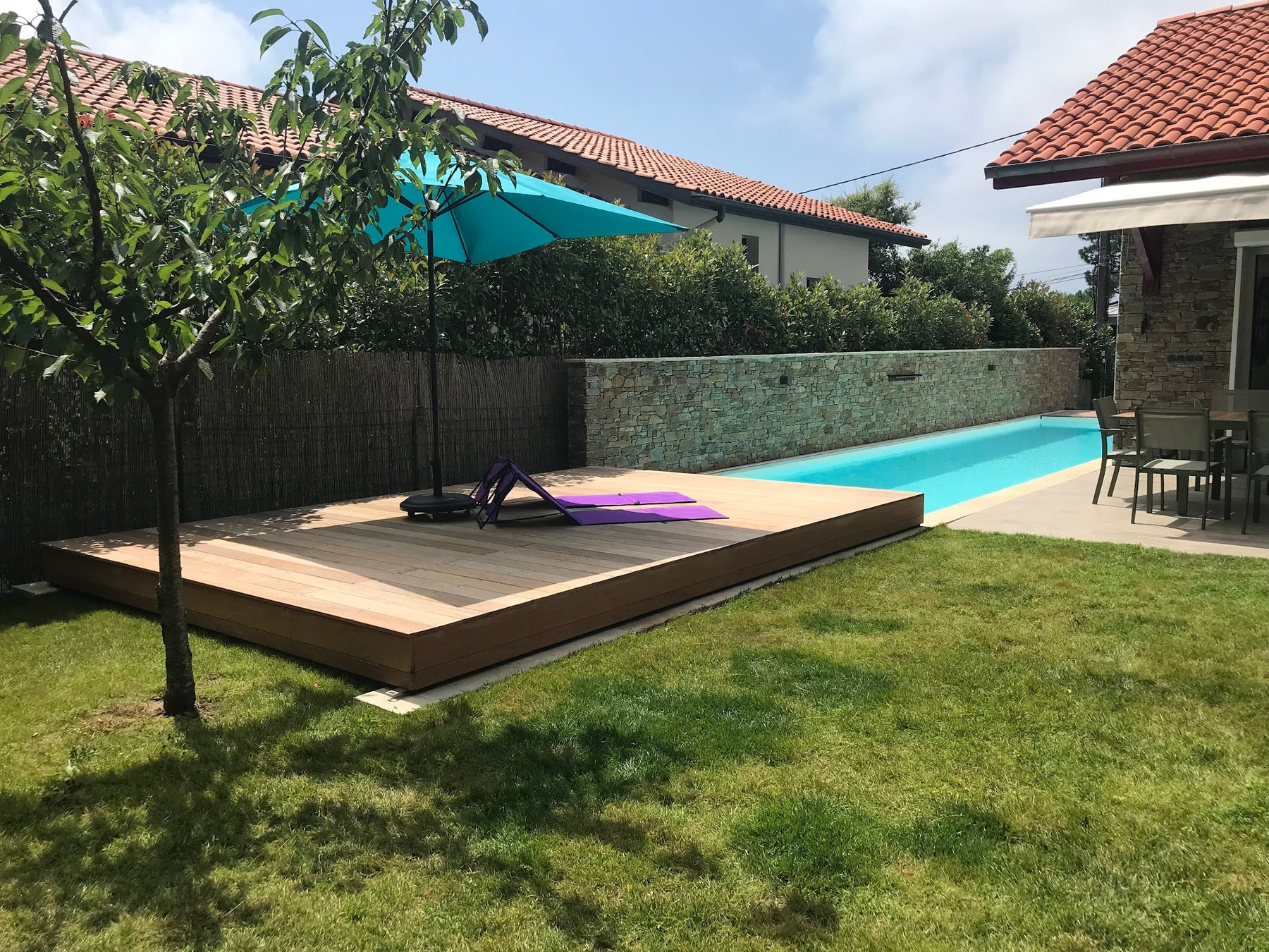 Terrasse mobile piscine sur mesure