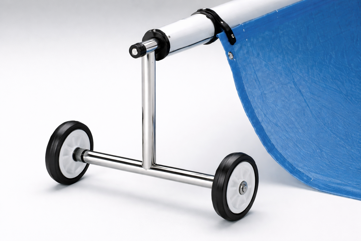 Enrouleur tube fixe 4,50 m pour couverture piscine
