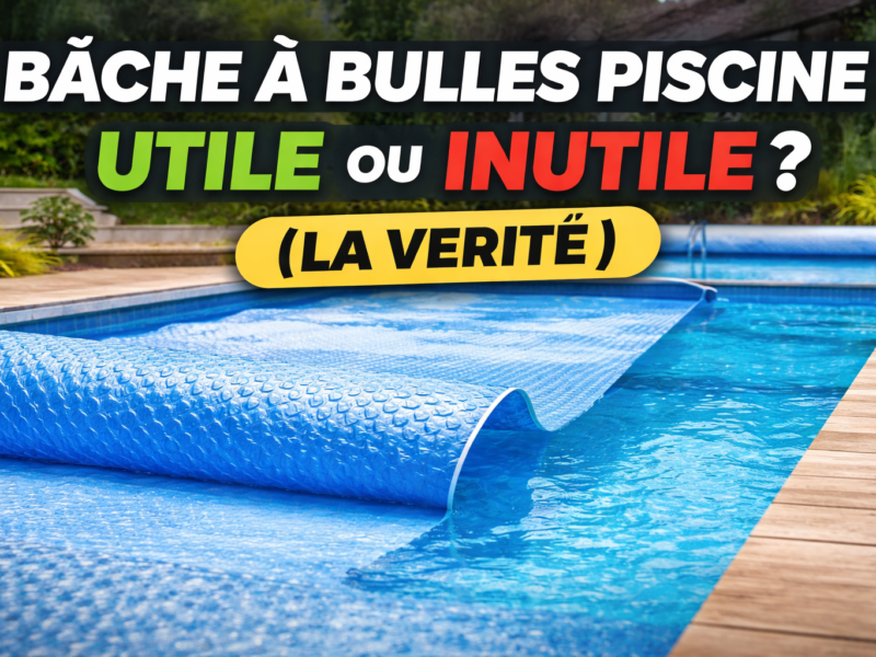Bâche à bulles piscine : utile ou inutile ? Le guide complet 2026