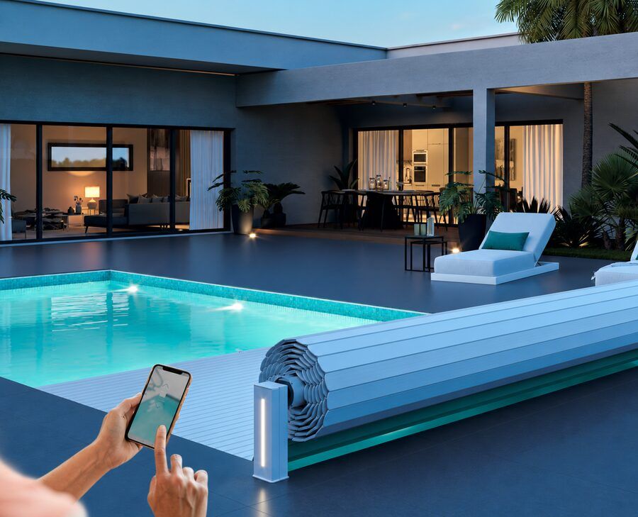 Volet de piscine hors-sol One